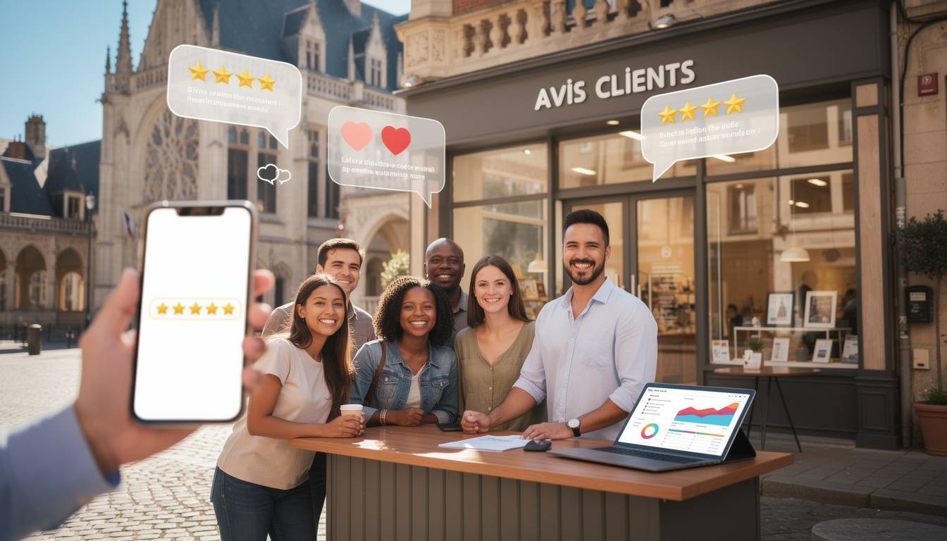 Stratégie avis clients pour entreprises à Arras