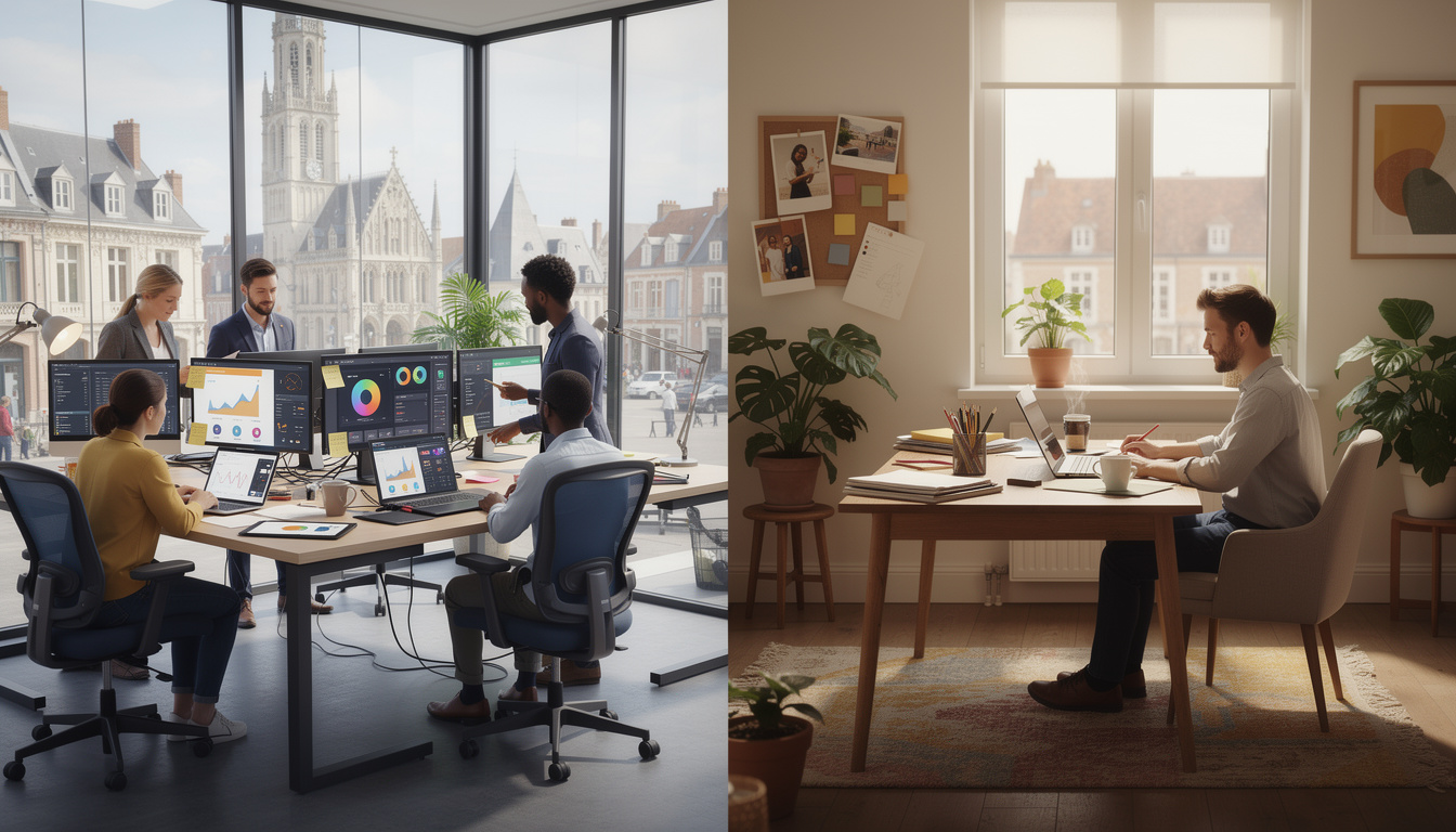 Agence digitale ou freelance à Arras : comparatif