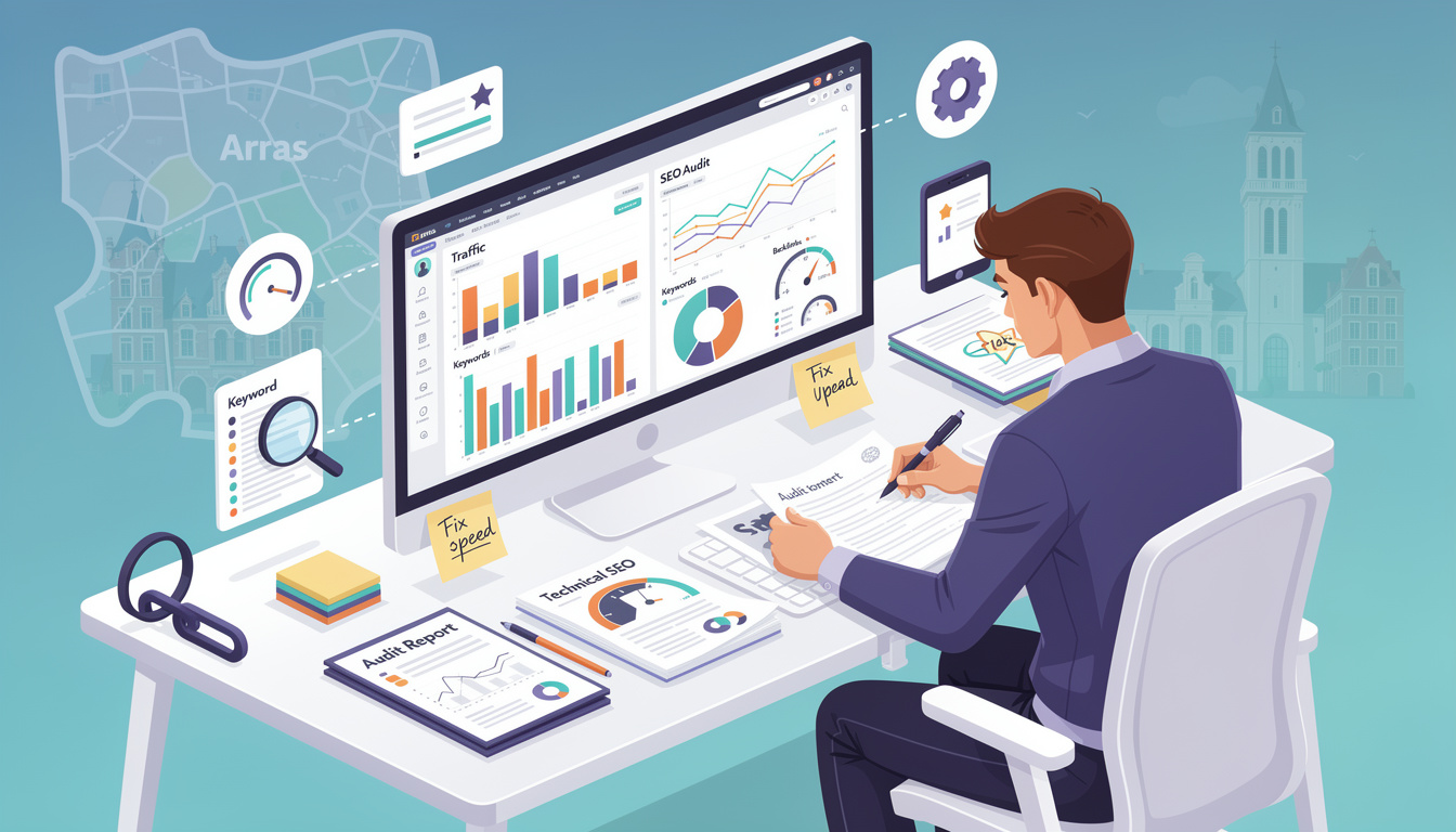 Audit SEO complet à Arras : étapes détaillées