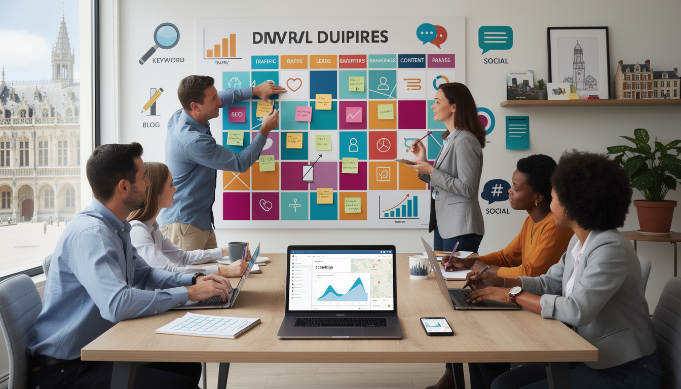 Calendrier éditorial SEO pour business à Arras