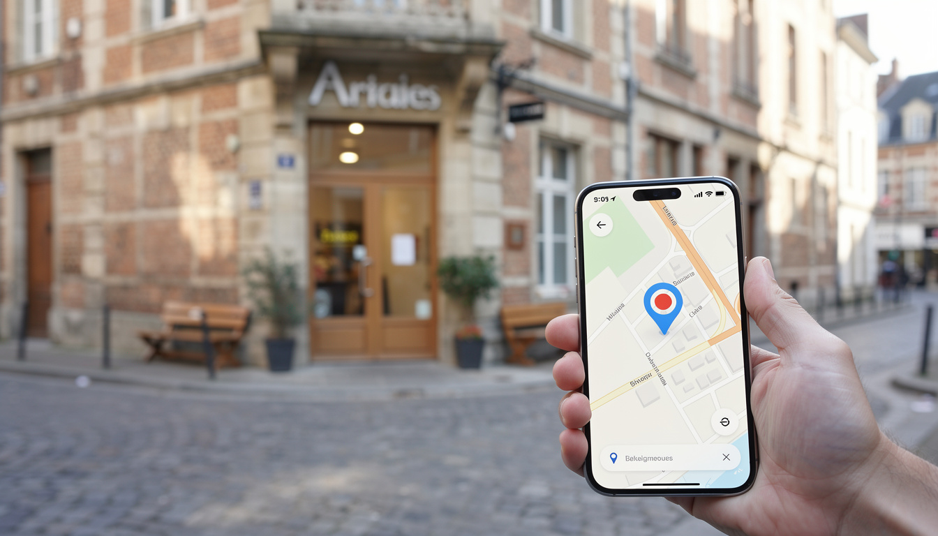Comment apparaître sur Google Maps à Arras rapidement