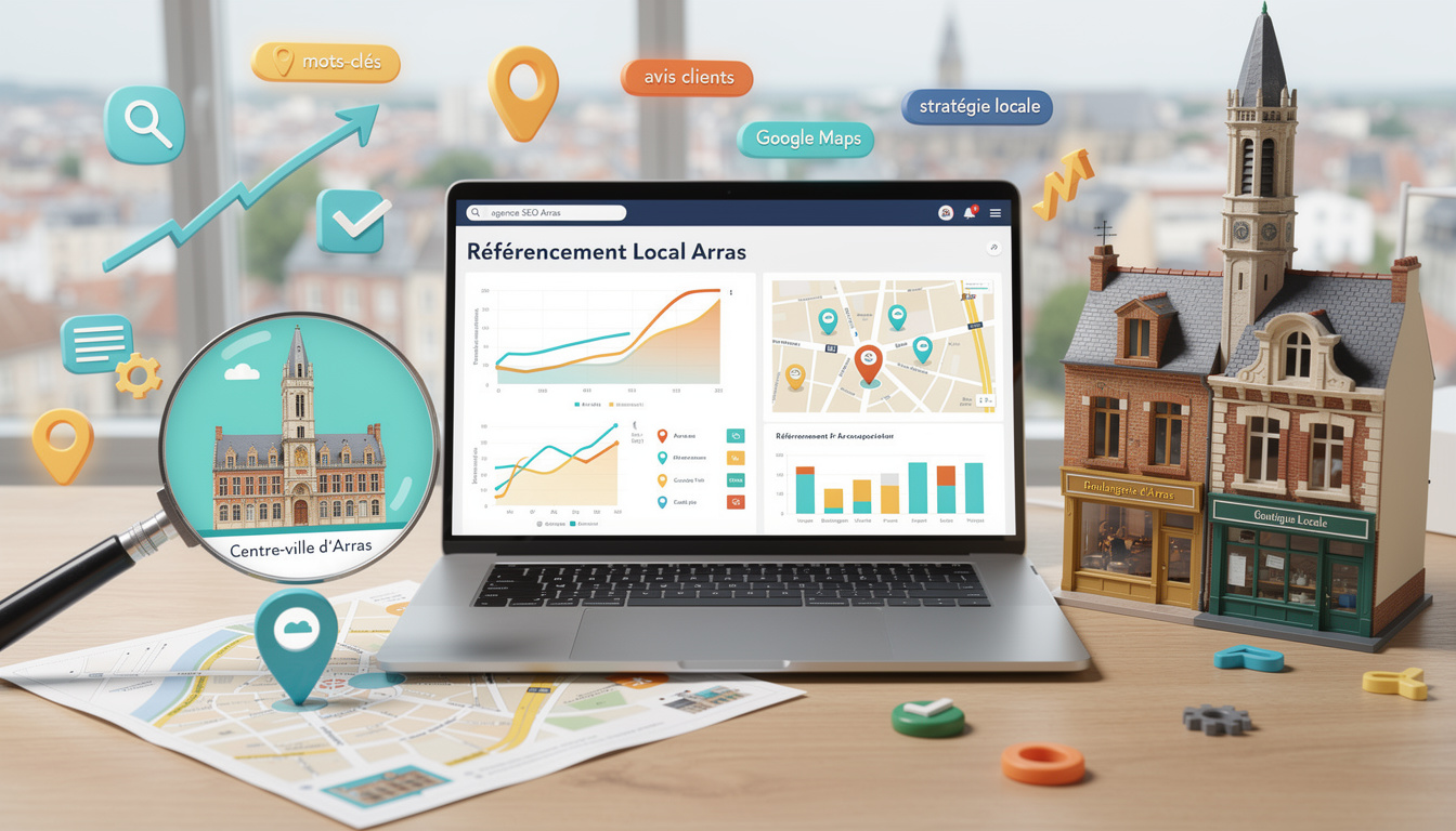 Créer une stratégie SEO locale efficace à Arras