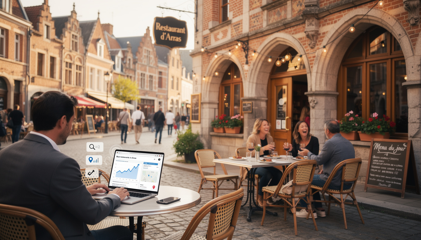 SEO pour restaurants à Arras : attirer plus de clients
