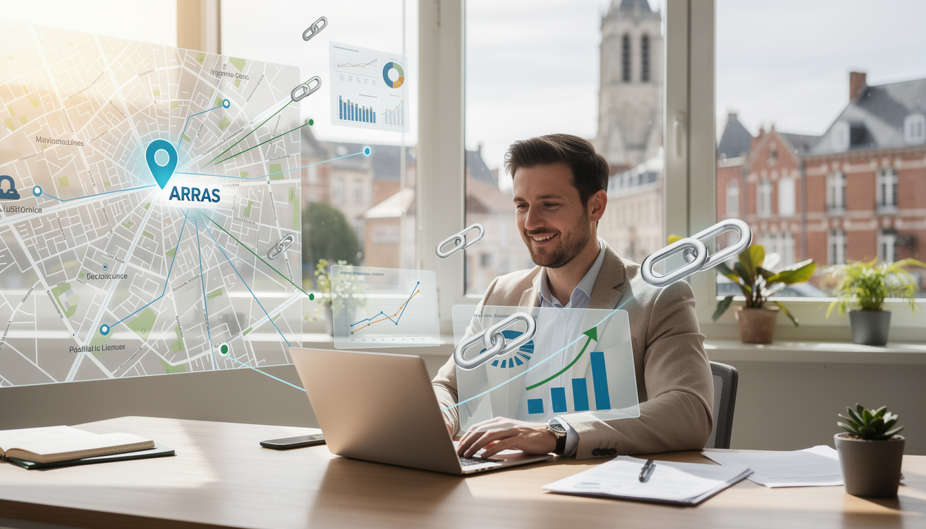 Stratégie backlinks pour TPE à Arras