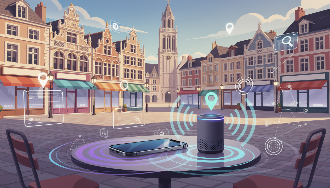 Recherche vocale et SEO local à Arras